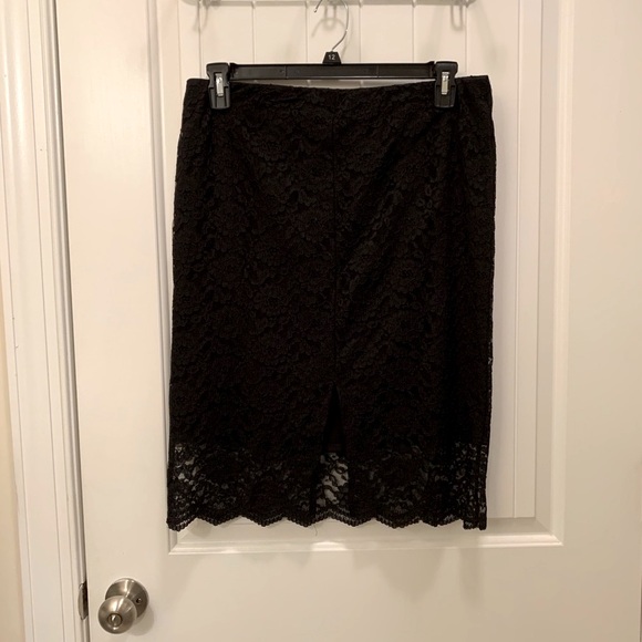 Mossimo Black Lace Pencil Skirt - Picture 10 of 13